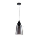 Buy Pendant Lights Australia Interior Ellipse Glass Shape 1 Light Pendant Black Smoke - JEREZ2