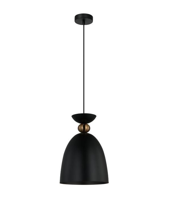 Kansi Bell Shap Pendant Light Matte Black - KANSI2