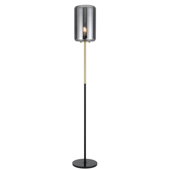 Buy Floor Lamps Australia Korova Floor Lamp Smoke Metal - KOROVA FL-BRSSM