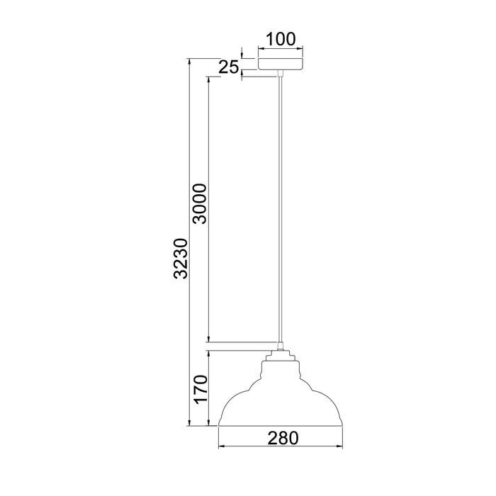 Buy Pendant Lights Australia LAMINA 1 Light Pendant Dome Shape Copper Coloured Glass - LAMINA4