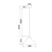 Buy Pendant Lights Australia LAMINA 1 Light Pendant Dome Shape Copper Coloured Glass - LAMINA4