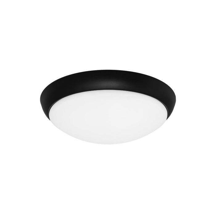 Buy LED Oyster Lights Australia Lancer 16W LED Oyster Light Black 3000K - LANC16WLED3000KBLK