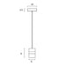 Buy Mini Pendants Australia LANG Mini Pendant Light Antique Brass - LANG CS-ABBK
