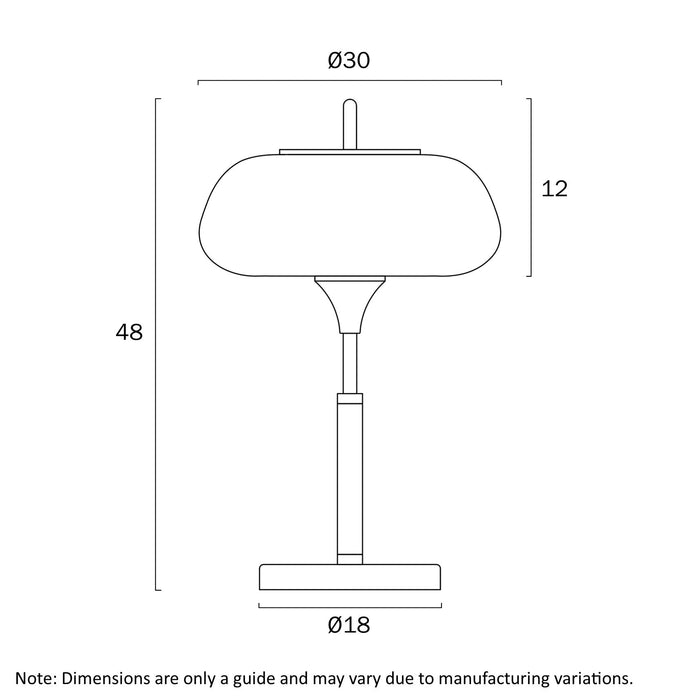 Lasian Table Lamp White - LASIAN TL-WDAG