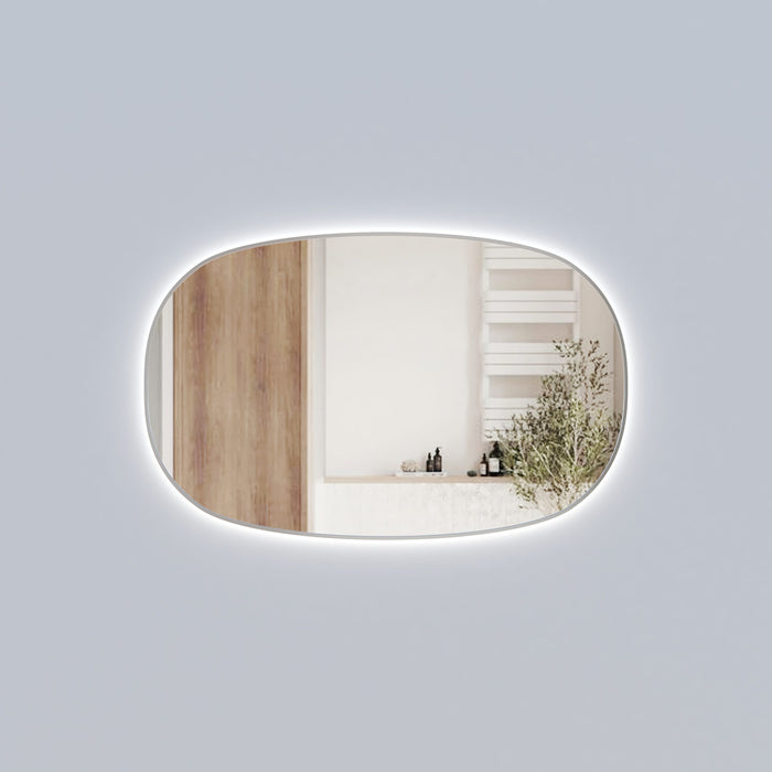 Valmont Horizontal 1100mm LED Mirror Brushed Nickel - LMVAL-1100-BN