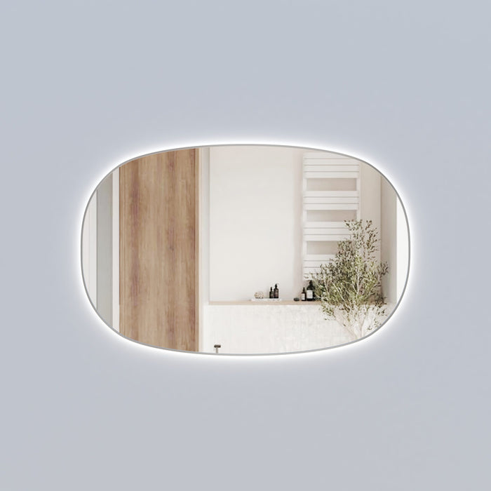 Valmont Horizontal 1400mm LED Mirror Brushed Nickel - LMVAL-1400-BN
