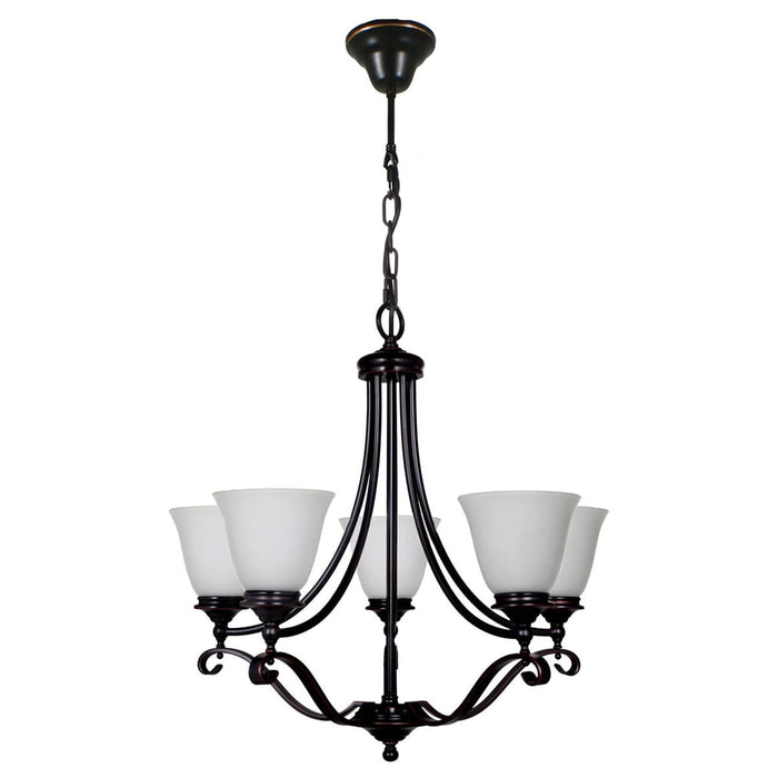 Dallas 5 Light Pendant Bronze - 1000127