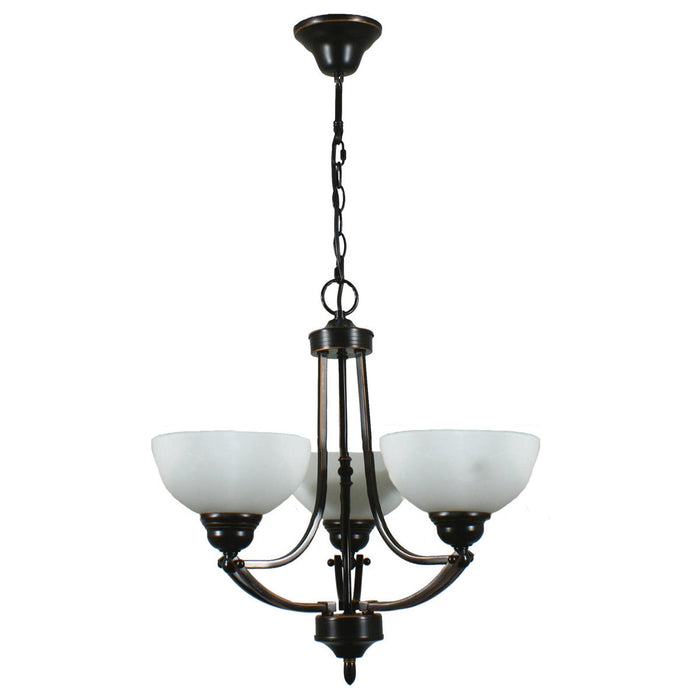 Houston 3 Light Pendant Bronze - 1000250