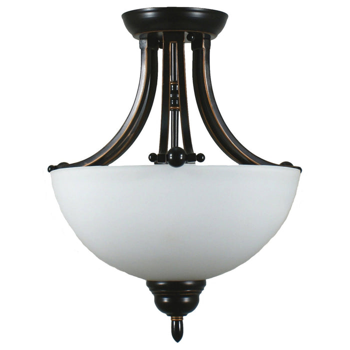 Houston 2 Light Semi-Flush Mount Bronze - 1000258