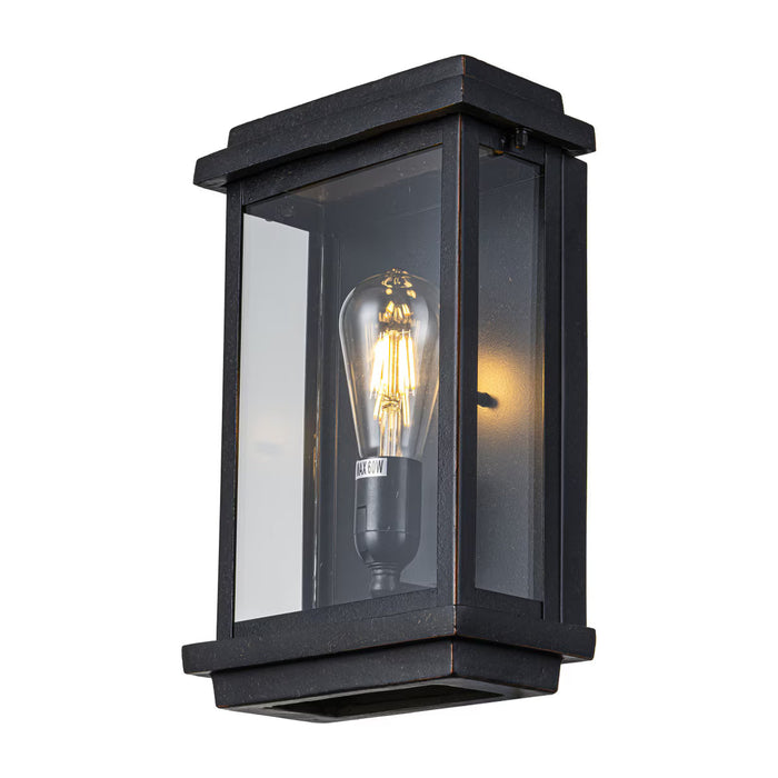 Montrose Small Outdoor Wall Light Antique Bronze IP44 - 1000338