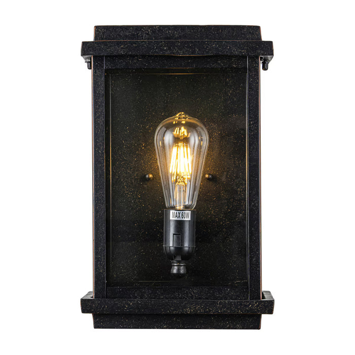 Montrose Small Outdoor Wall Light Antique Bronze IP44 - 1000338