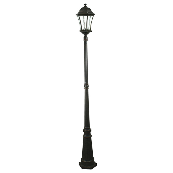 Strand Medium Outdoor Post Light Antique Bronze IP44 - 1000494