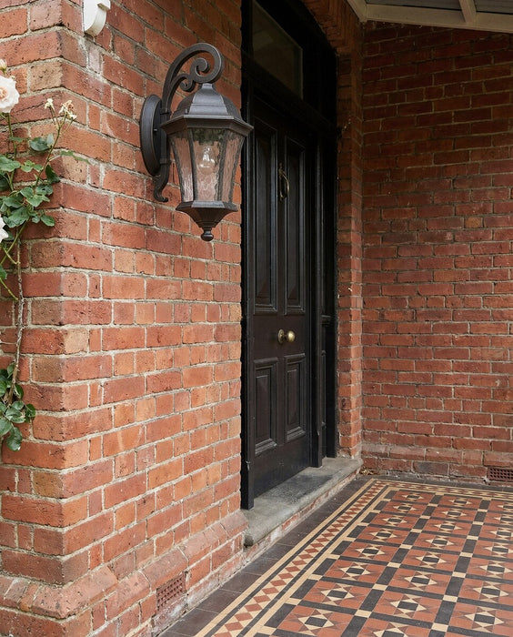 Strand Small Outdoor Wall Light Antique Bronze IP44 - 1000499