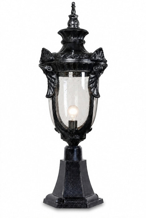 Wellington Large Pillar Mount Antique Black IP44 - 1000576