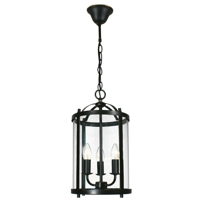 Manor Medium 3 Light Pendant Bronze - 1000583