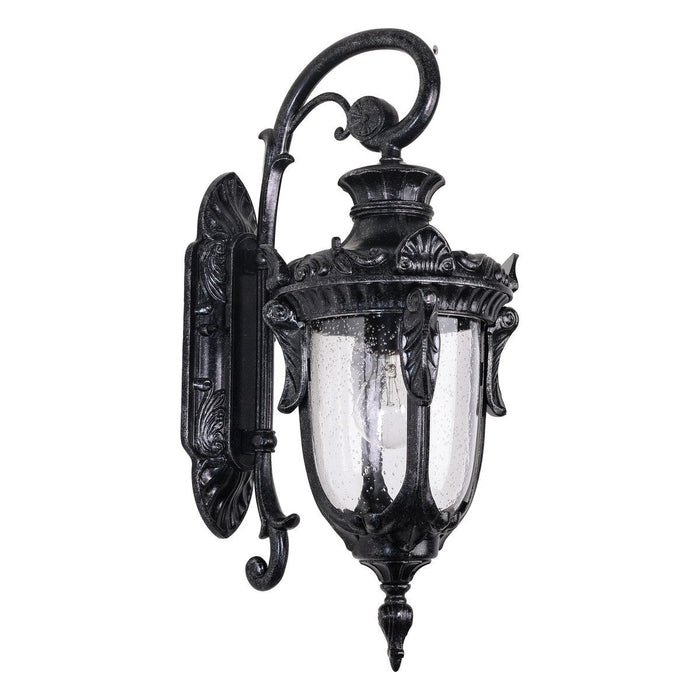 Wellington Medium Outdoor Wall Light Antique Black IP44 - 1000584