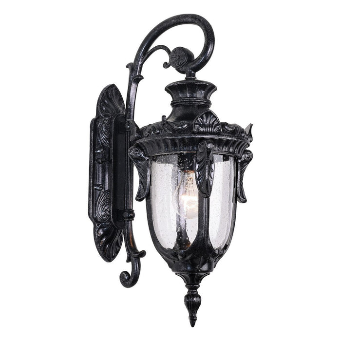 Wellington Medium Outdoor Wall Light Antique Black IP44 - 1000584