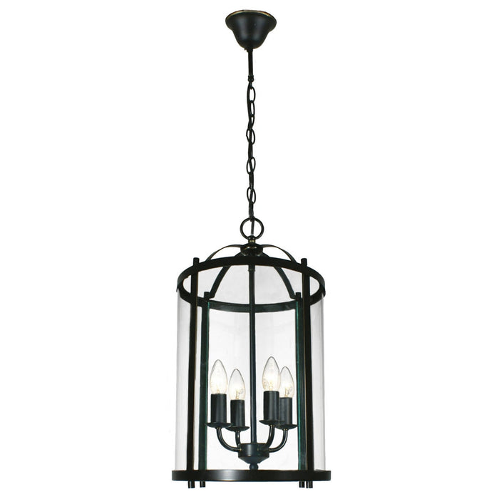 Manor Large 4 Light Pendant Bronze - 1000585
