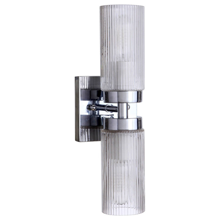 Chester 2 Light Wall Light Chrome - 1001108