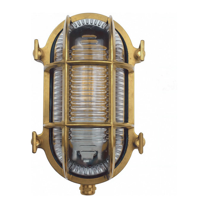 Admiral Outdoor Wall Light Solid Brass IP56 - 1001201