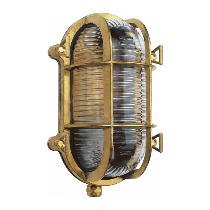 Admiral Outdoor Wall Light Solid Brass IP56 - 1001201