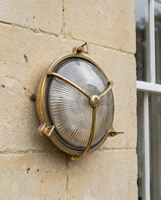Maritime Outdoor Wall Light Solid Brass IP56 - 1001204