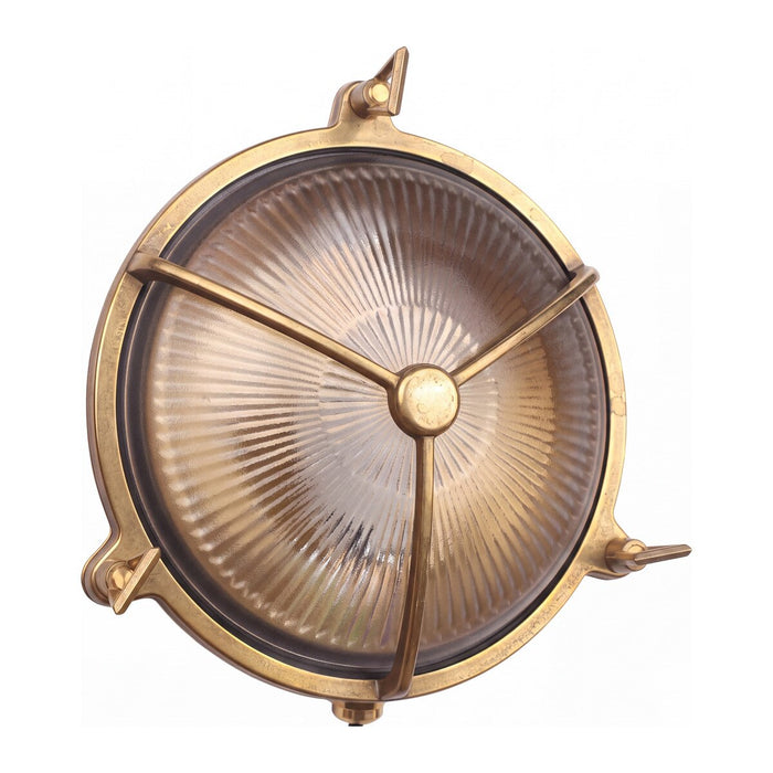 Maritime Outdoor Wall Light Solid Brass IP56 - 1001204