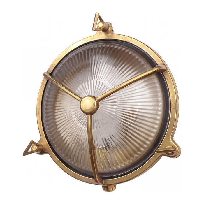Maritime Outdoor Wall Light Solid Brass IP56 - 1001204