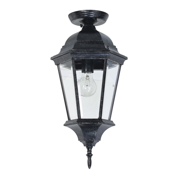 Junction Medium Under Eave Light Antique Black IP44 - 1001241