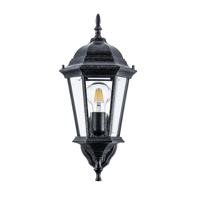 Junction Small Outdoor Wall Light Antique Black IP44 - 1001244