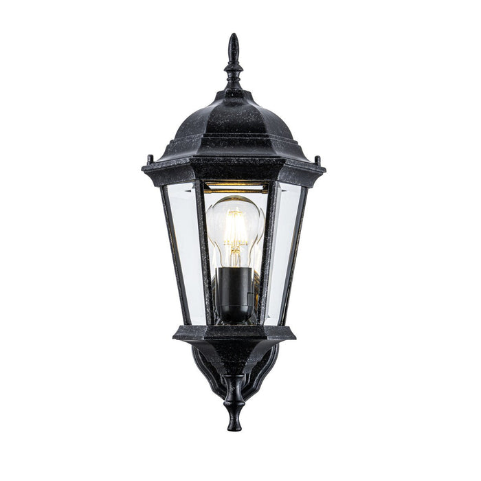 Junction Small Outdoor Wall Light Antique Black IP44 - 1001244