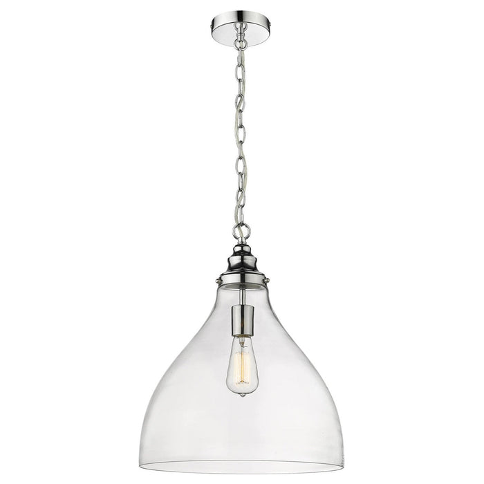 Keys Small 1 Light Pendant Chrome - 1001246