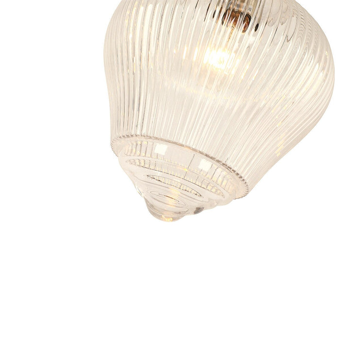 Ridge Pendant Light Matte Black -