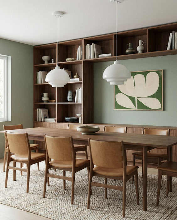 Fenwick Pendant Light White & Opal Gloss - 1001614