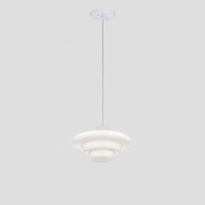Haywood Pendant Light White & Opal Gloss - 1001618