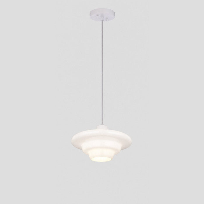 Haywood Pendant Light White & Opal Gloss - 1001618