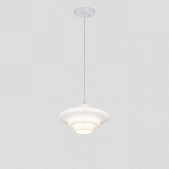 Haywood Pendant Light White & Opal Gloss - 1001618