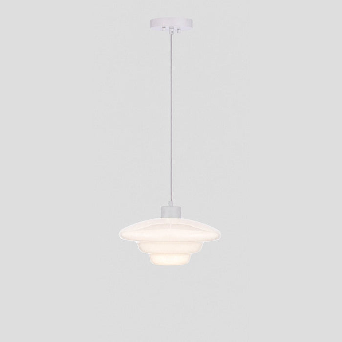 Haywood Pendant Light White & Opal Gloss - 1001618