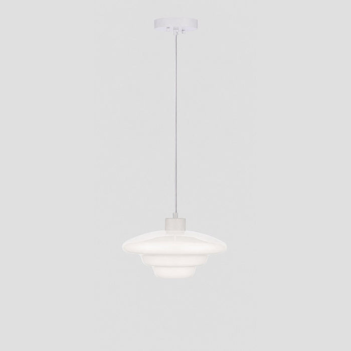 Haywood Pendant Light White & Opal Gloss - 1001618