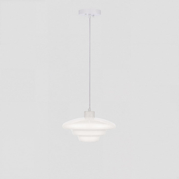 Haywood Pendant Light White & Opal Gloss - 1001618