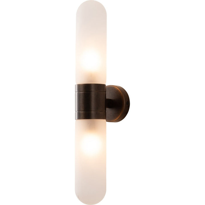 Hepburn Vanity Light Antique Brass - 1001624