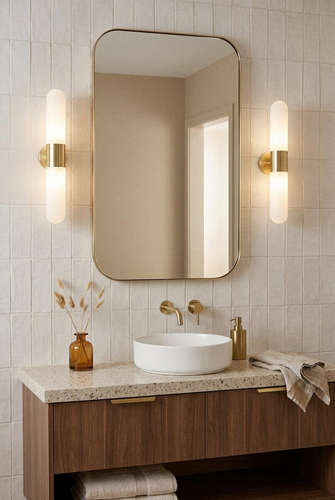Hepburn Vanity Light Satin Brass - 1001626
