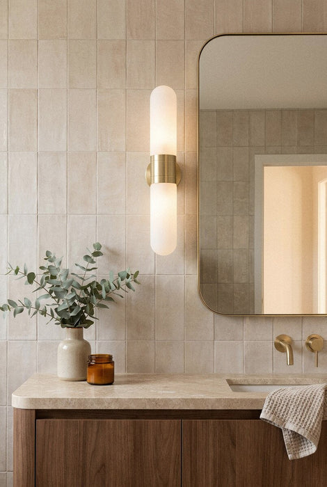 Hepburn Vanity Light Satin Brass - 1001626