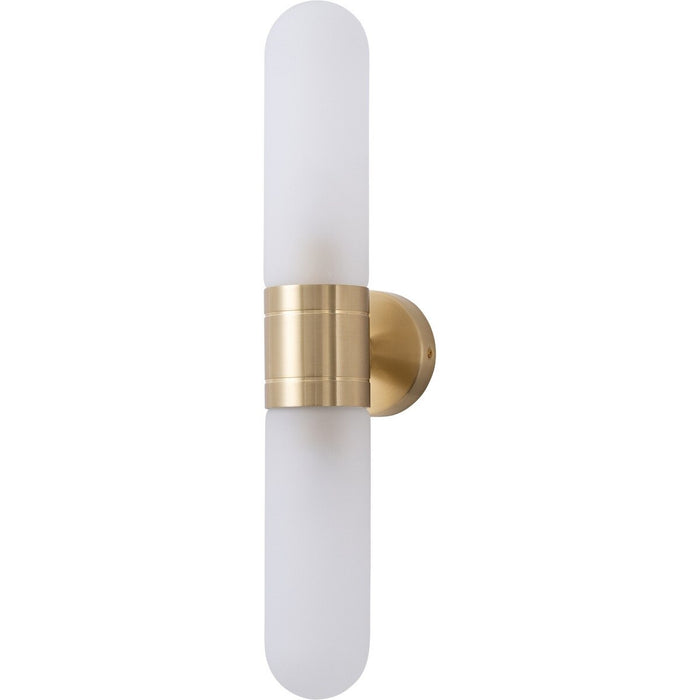 Hepburn Vanity Light Satin Brass - 1001626