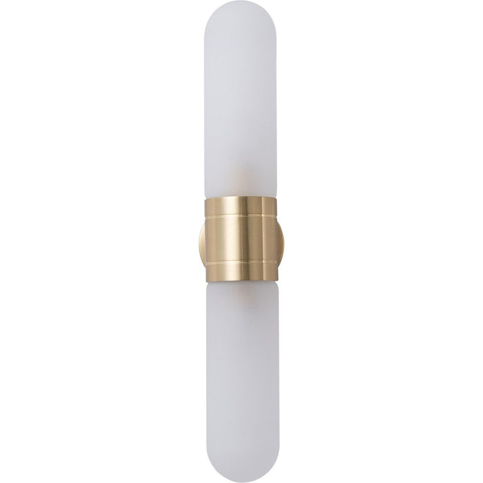 Hepburn Vanity Light Satin Brass - 1001626