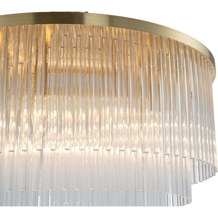 Evangeline Medium 8 Light Chandelier Satin Brass - 1001628