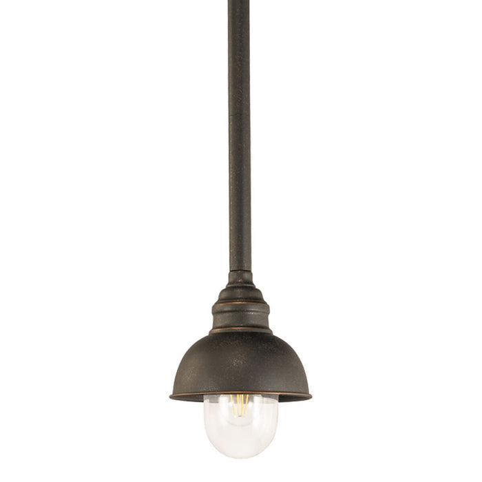 Parkway Small Rod Pendant Light Antique Bronze & Clear - 1001668