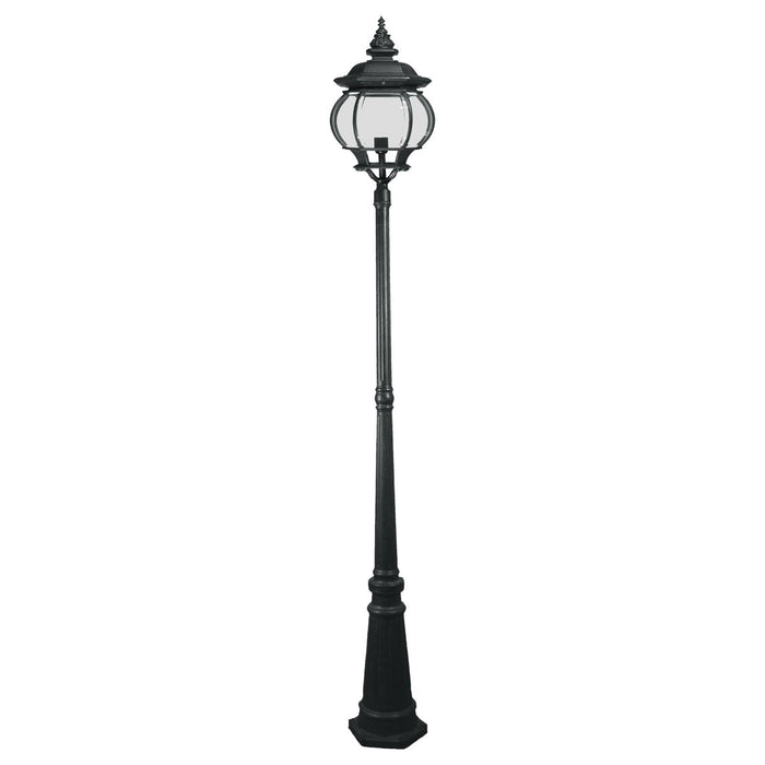 Flinders Large Outdoor Wall Light Antique Black IP44 - 1001691