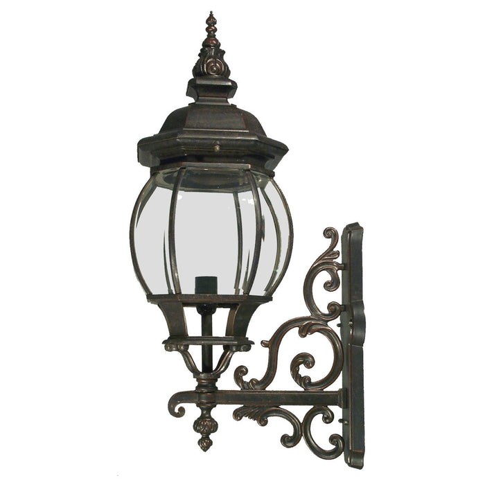 Flinders Large Outdoor Wall Light Antique Bronze IP44 - 1001692