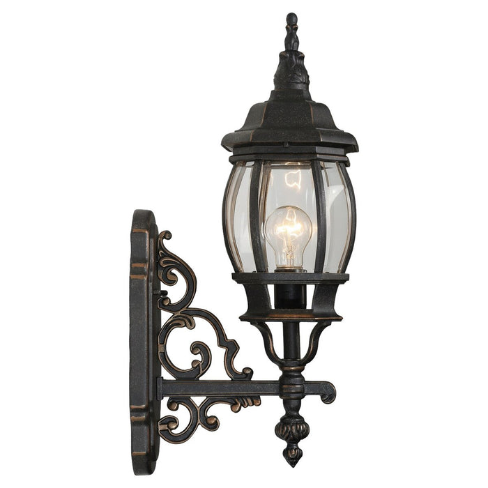 Flinders Small Outdoor Wall Light Antique Bronze IP44 - 1001696